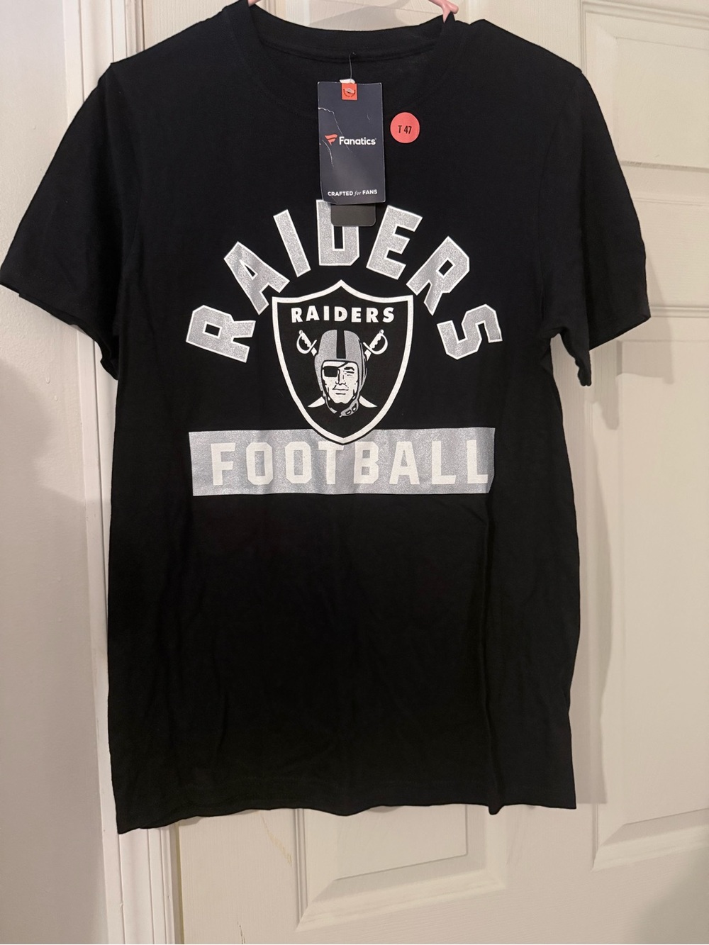 Fanatics Black Las Vegas Raiders Graphic Short Sleeve Tee